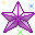 Leetle Shiny Purple Star