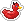 Leetle Devil Ducky Sticker