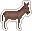 Leetle Donkey Sticker