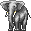 Leetle African Elephant