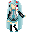 Leetle Hatsune Miku