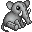 Leetle Elephant Plushie