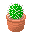 Leetle Potted Cactus